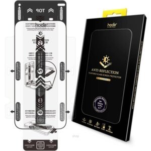 309870_1 HODA Anti Reflection Full Coverage Tempered Glass Screen Protector for iPhone