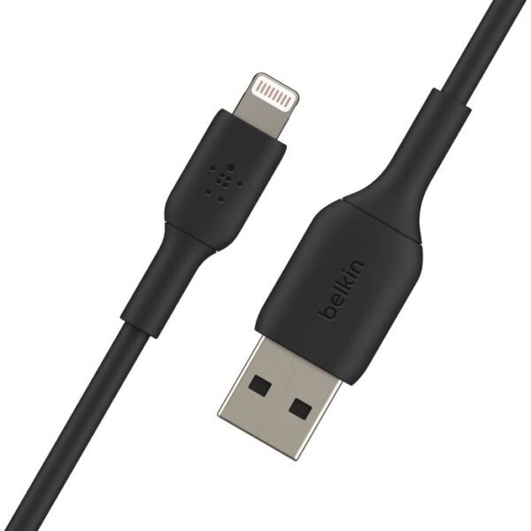 550c8a8ed9e48af3_CAA001BT0M-BLK_BoostCharge_USB-A_to_LtgCable_Gallery_Shot_04_WEB Belkin BOOST CHARGE Lightning to USB A Cable