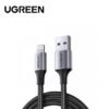 5_1732766449 Ugreen USB A To Lightning Cable Alu Case with Braided 1.5M Black