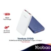 D10QNOLOGO Yoobao D10Q 10000mAh 22.5W Super Fast Charge Slim Power Bank Support PD/SCP/FCP/QC3.0 with Dual Outputs