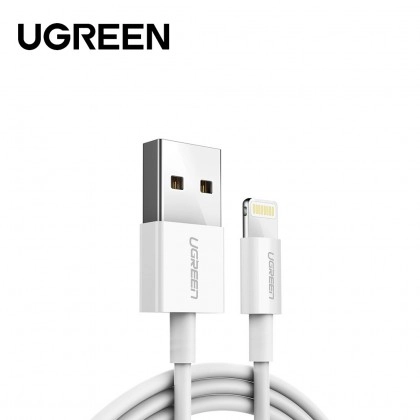 bcq2bhEJ6747de8379c66_1732763267 Ugreen Alu Case Braided Lightning Cable 1M Silver