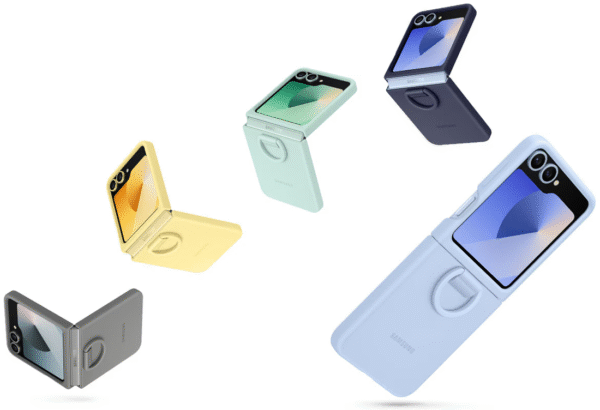 mceclip0(222) Samsung Galaxy Z Flip6 Silicone Cover with Ring