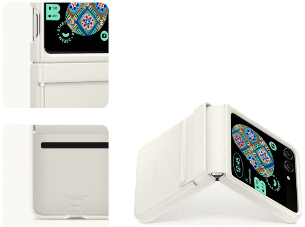 mceclip0(98) Samsung Galaxy Z Flip 5 Leather Cover