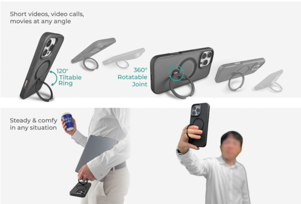 Charby CURIO Matte Ring Case