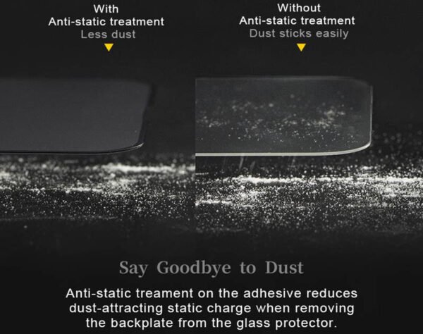 mceclip5(77) HODA Anti Reflection Full Coverage Tempered Glass Screen Protector for iPhone