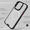mceclip6(32) HODA Rough Case Military Standard MagSafe Compatible iPhone 14 Plus