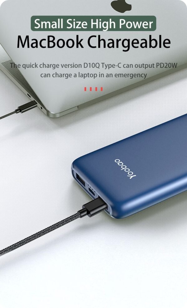 my-11134202-7r98v-ln9rsfgu6yf06b Yoobao PD20 Mini 10000mAh Fast Charging Super Mini Power Bank/ Festival Pack PD 20W Charger Set QC18W/PD20W