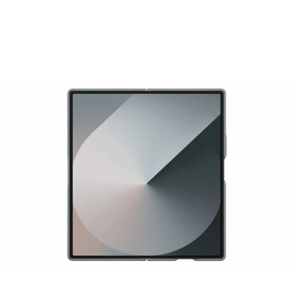 Samsung Galaxy Z Fold6 Gray Silicone Grip Cover with Stand