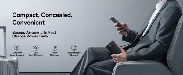 my-11134208-7r98o-ly5yyjjb4jd471 Baseus Airpow 20W 10000mAh / Airpow Lite 15W 10000mAh Fast Charging Powerbank
